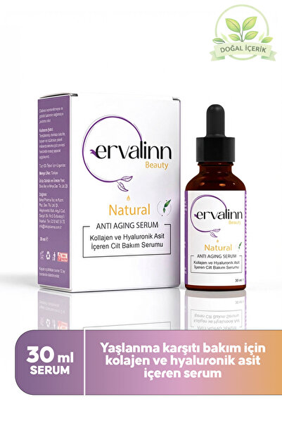 Ervalinn 30ml Lip Balm - Natural Anti-Aging, Pore Tightening Hyaluronic Acid ...