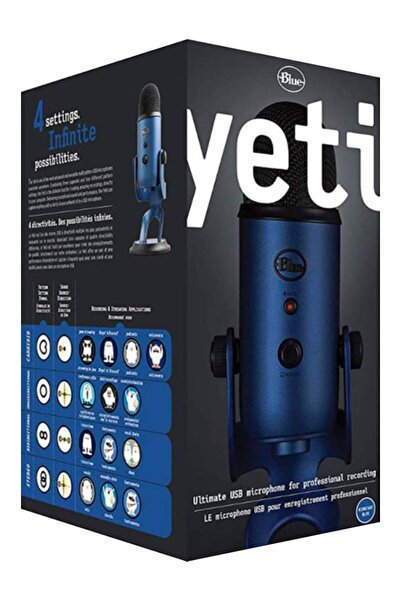 Blue Microfon Yeti Midnight - PC