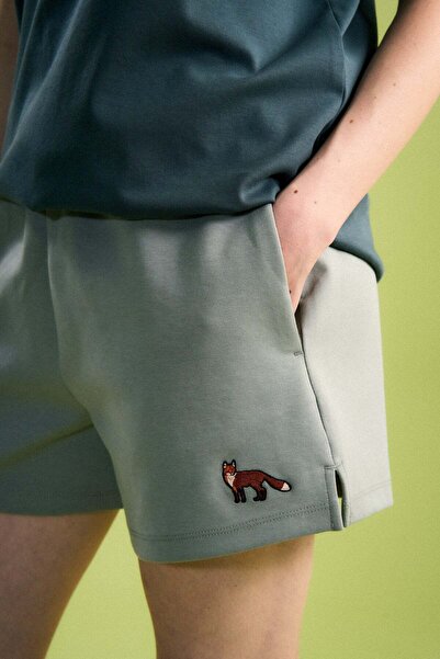 Reflect Studio Pantaloni scurți premium pentru femei Red Fox - Antracit