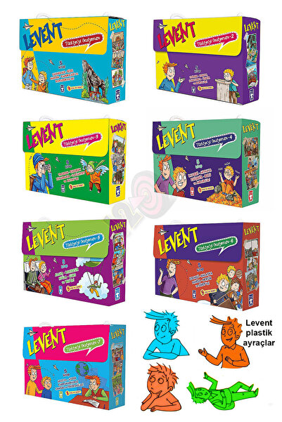 Timaş Çocuk Levent Türkiye'yi Geziyorum Hikaye Seti 35 Kitap 1-2-3-4-5-6-7 (8...