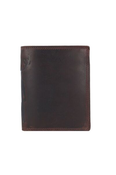 Jack Kinsky Portofel Monterey cu protecție RFID, din piele, 10.5 cm