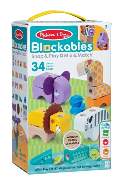 Spin Masters Melissa & Doug Blocabile Safari (6074903)