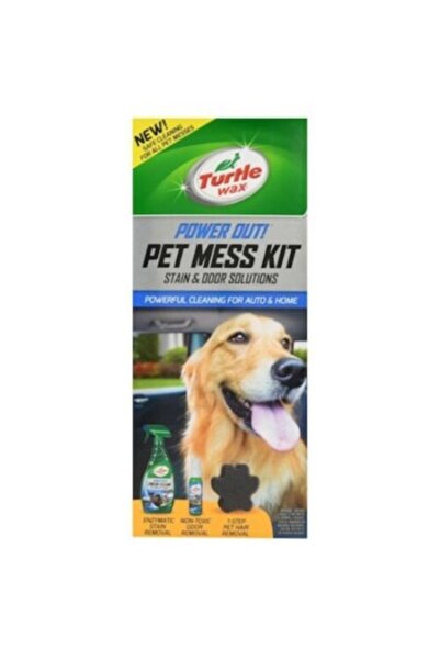 Turtle Wax Pet Mess Kit Pet Stain Removal Solution
