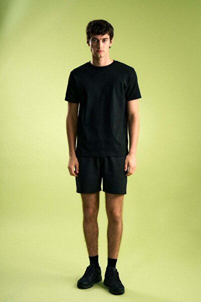 Reflect Studio Панда Чоловічі Преміум Короткі Шорти - Чорні