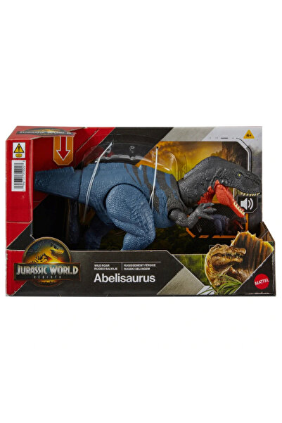 mattel Jurassic World Rebirth Wild Roar Abelisaurus