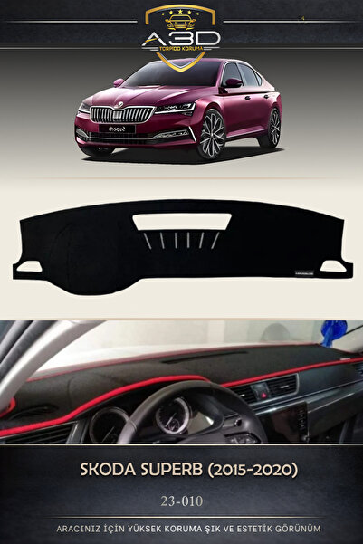 A3D TORPİDO KORUMA غطاء حماية لوحة التحكم لسيارة سكودا سوبيرب 2015-2020، غطاء...