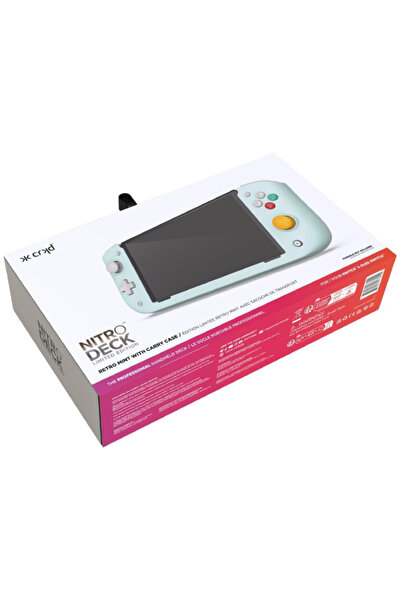 CRKD Controler pro Nitro Deck, ergonomic, mint, pentru NSW