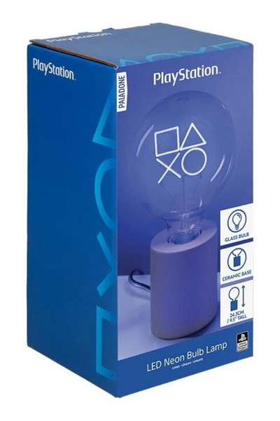 Paladone Products Lampă cu bec neon LED pentru Playstation