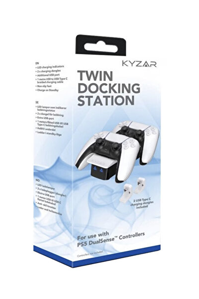 Playstation Statie Kyzar Twin Docking - PS5