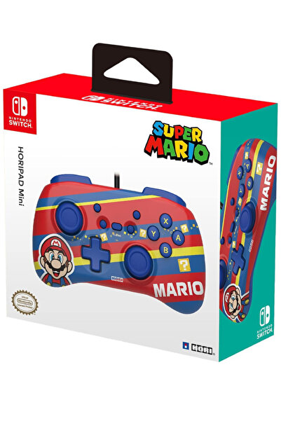 Hori Mini controler Switch, seria Super Mario - Mario HORIPAD Mini