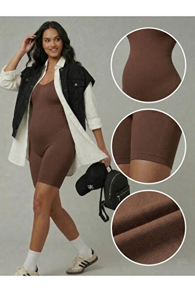 MİSTİRİK Model Larix Bluză Premium Lungime Completă, Salopetă care subțiază a...