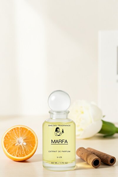 Shezmu Fragrance Marfa Unisex Extrait de Parfum - Çiçeksi, Odunsu ve Mistik Ç...