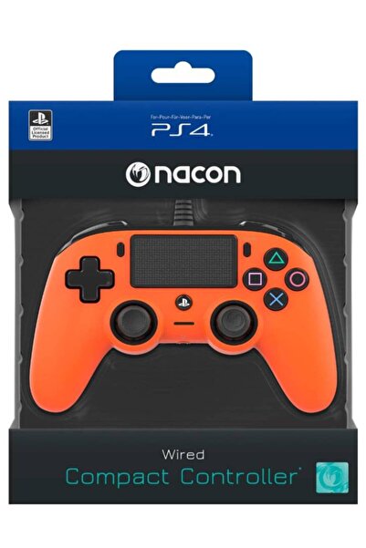Nacon Controler compact cu fără sârmă [portocaliu] /PS4