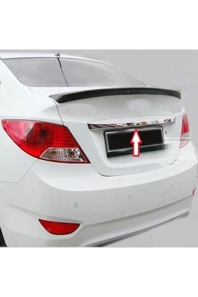 AKTİF OTO KROM Hyundai Accent Blue Uyumlu Bagaj Çıtası Krom 2011