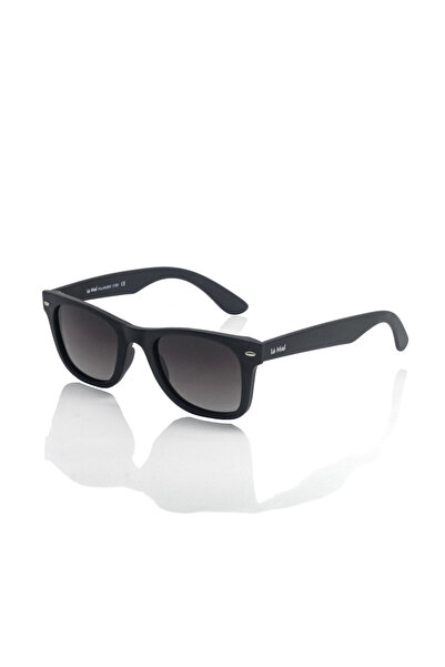 Le Miel Eyewear Matte Black Wayfarer Fleece Ized Unisex Sunglasses