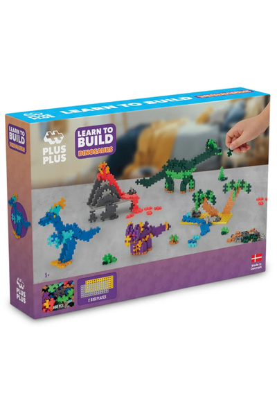 PicassoTiles Plus-Plus Toublakia Învață să construiești dinozauri (PLS3918)