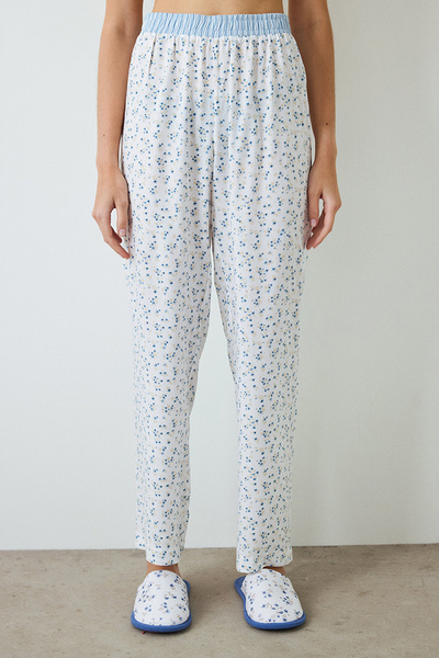 Penti Optical White Lilah Floral Patterned Pyjama Bottoms