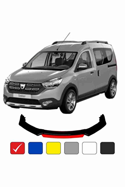 Sm Motors Dacia Dokker Lip 4 Parça Kırmızı