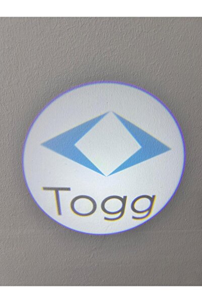 Sm Motors TOOG Araçlar İçin Pilli Yapıştırmalı Kapı Altı Led Logo-Projektör