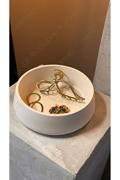 Workshop Warmth Βερνικωμένο (με κερί) Διακοσμητικό Μπολ Μεγάλου Μεγέθους, Μπο...