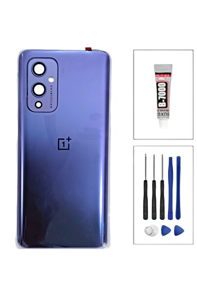 indirimplus OnePlus 9 Arka Kapak Pil Kapağı Mor Renk Kamera Camlı Lensli One ...