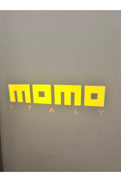 Sm Motors MOMO Araçlar İçin Pilli Yapıştırmalı Kapı Altı Led Logo-Projektör