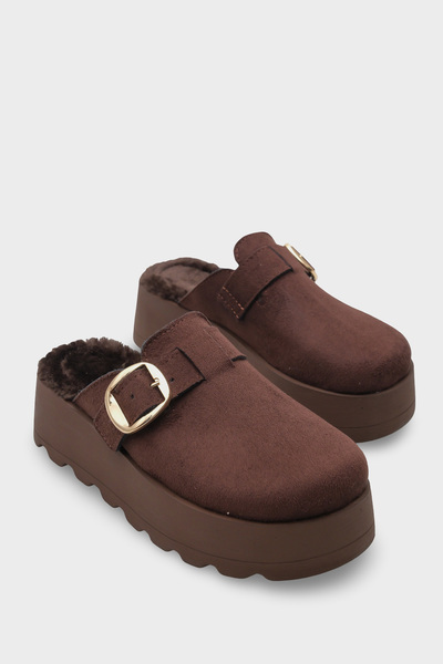 Capone Outfitters Λετίσια Με γούνα Γυναικείο Σάμπο