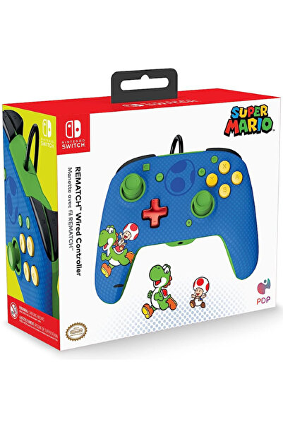 Pdp Revanșa controlerului cu fără sârmă Mario și Yoshi - NSW