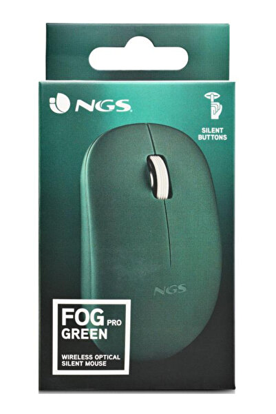 NGS Mouse Wireless Fog Pro 1000dpi Verde