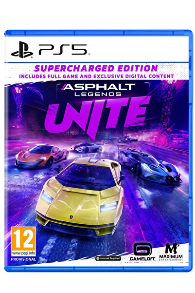 Maximum Entertainment Asphalt Legends Unite Supercharged Edition - Playstation 5