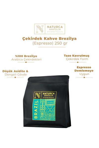 Naturca Çekirdek Kahve Brezilya 250g