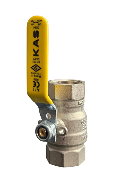 KAS Gaz Küresel Vana Tam Geçişli 1" (Mob 5)
