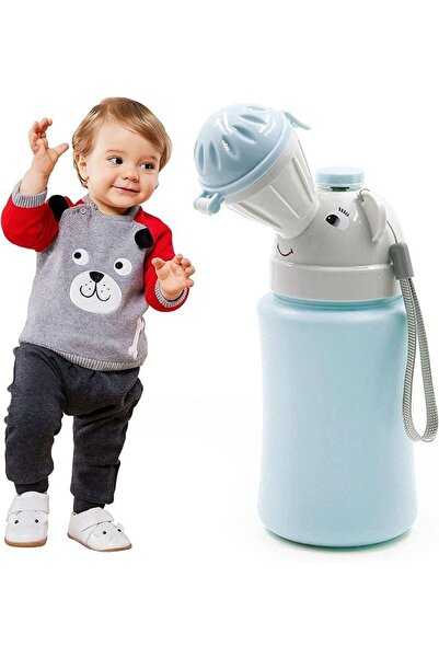 Yelajoy مبولة سفر محمولة على شكل فيل، مانعة للتسرب، كوب مرحاض طوارئ للأطفال ا...