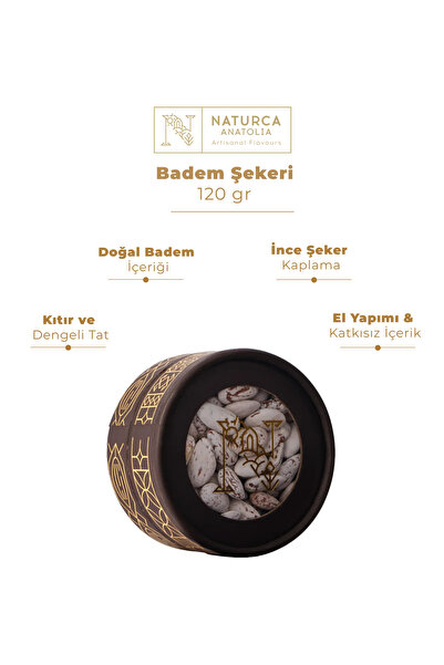 Naturca Badem Şekeri 120g