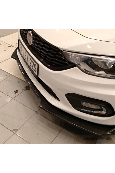 Sm Motors Fiat Egea Ön Tampon Eki Lip 3 Parça Parlak Siyah