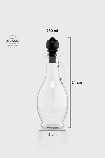 Renga كيبيلا 250 مل زجاجة زيت بغطاء أسود 151024