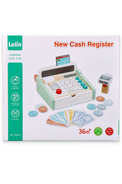 Lelin Casa de marcat mică din lemn (L40242)