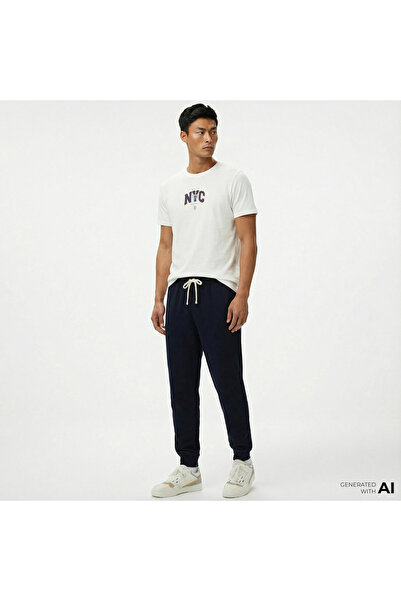 Tommy Hilfiger Core Essentials Erkek Lacivert Eşofman Altı