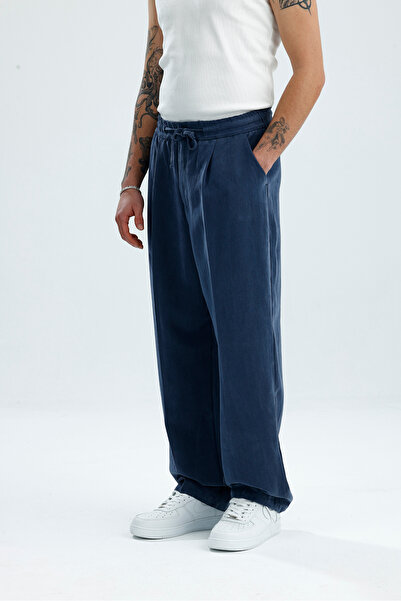 ATE WEAR Modal Fabric Relaxed Fit Premium Baggy Trousers