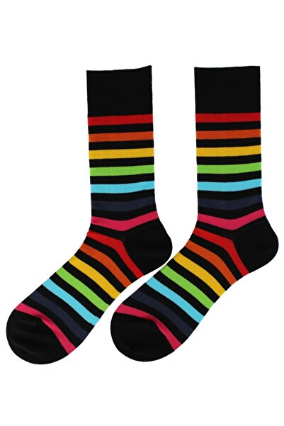 DAYCO Πολύχρωμες κάλτσες Unisex με κυκλικό σχέδιο