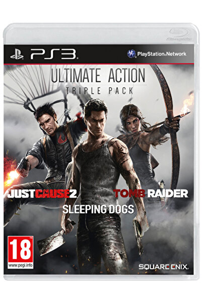 Square Enix Pachet triplu de acțiune supremă Just Cause 2, Sleeping Dogs și T...