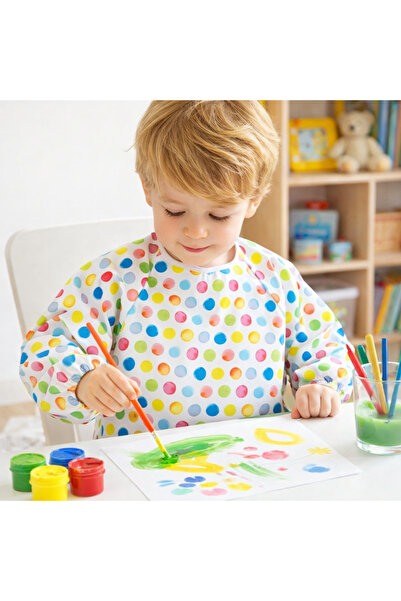 FİYPER Șorț pentru pictură și activități, 100% rezistent la lichide, pentru v...