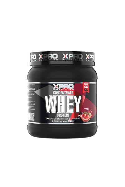Xpro Nutrition Xpro Concentrate Whey Protein Tozu 384gr Çilek Aromalı