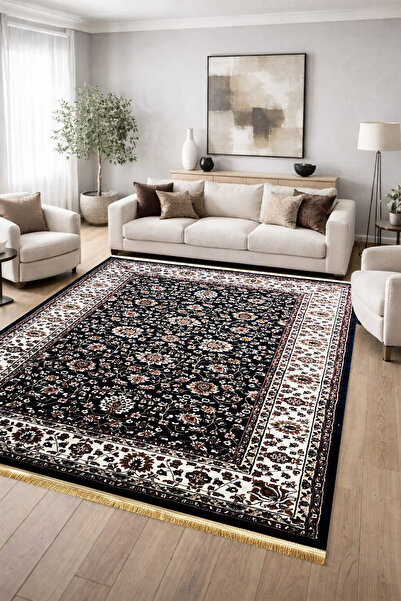 ünalcarpet 4m2 - 6m2 Modern Kalın Sık Dokuma Salon Ve Oturma Odası Halısı Yum...