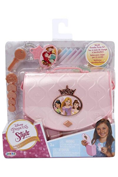Jakks Set Poșetă de călătorie Disney Princess Style Collection (210274)