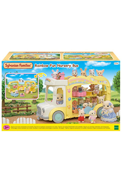 Epoch Sylvanian Families Rainbow Fun Kindergarten Bus (5744)