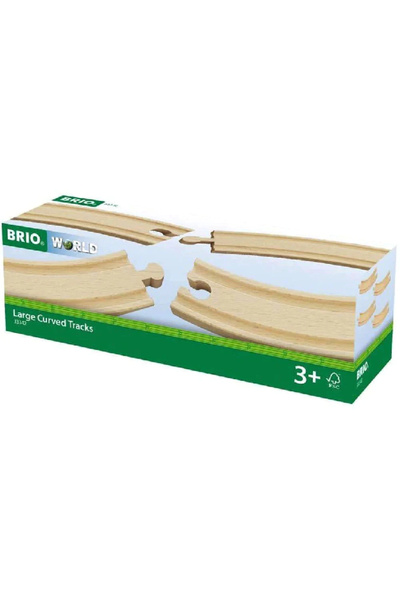 BRIO - Șine curbate mari (33342)