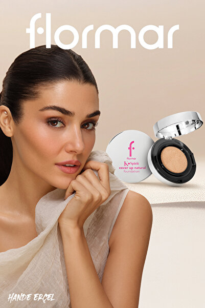 Flormar K-Spirit Cover Up Yoğun Kapatıcı Pürüzsüz Doğal Bitişli Cushion Fondö...