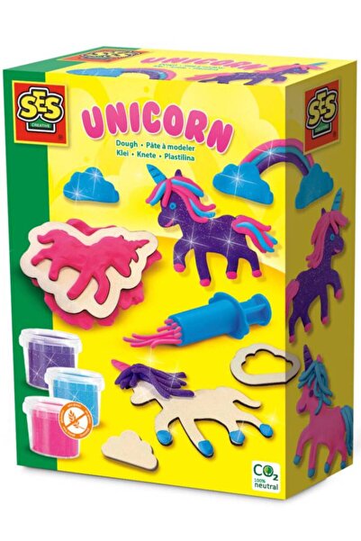 SES Creative Sclipici neon Unicorn Dough (S00410)