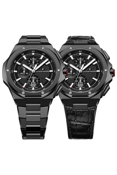 Jacques Philippe Jpqgc488317Xs Men's Wristwatch and Spare Strap